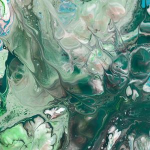 Abstract artistic representation of a calm nature guide